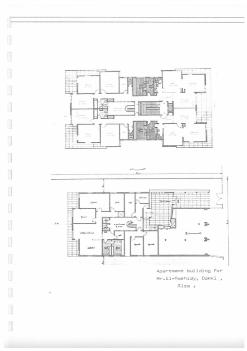 عمارة الرشيدي – الدقي – من كتاب الأعمال، صفحة ١٥٩